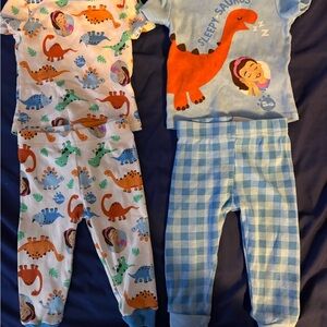 Ms Rachel - Dinosaur Pajama 4 Pc Set
